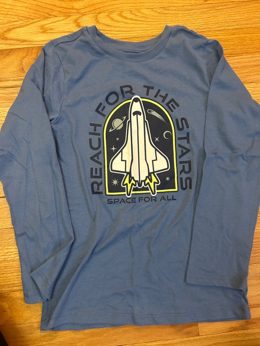 Garanimals Blue Crewneck Tee with Green Label